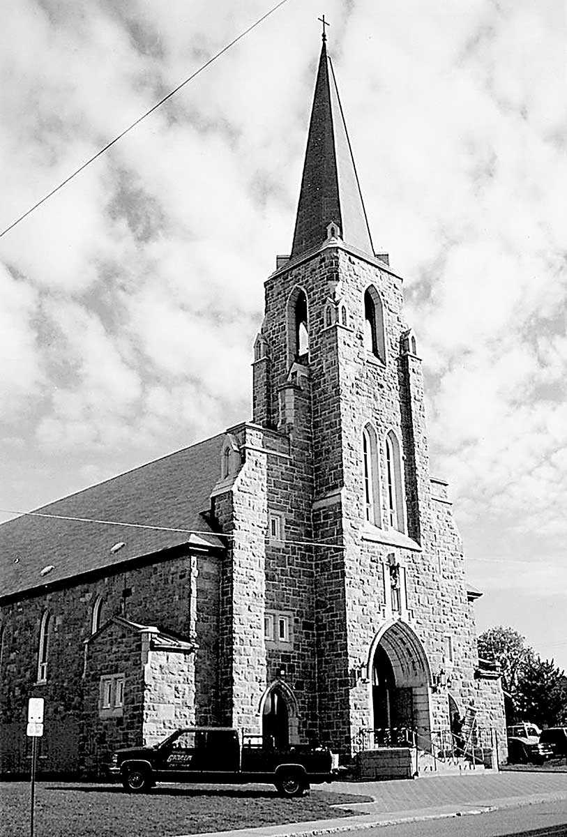 St-Antoine-de-Padoue Cathedral, Timmins (Photo from the collection of the Timmins Museum: National Exhibition Centre)
