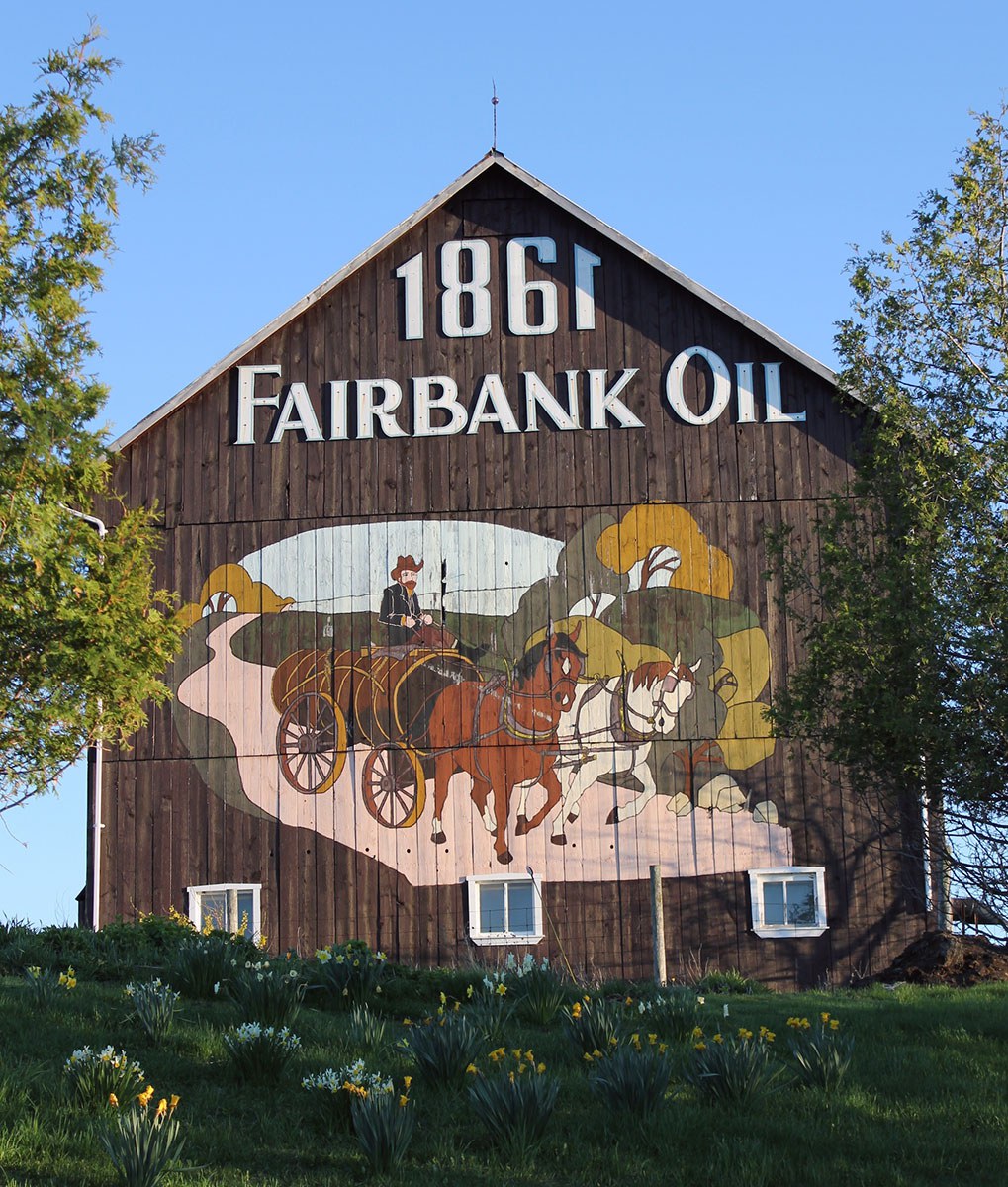Fairbank Oil barn (Photo courtesy of Charles Oliver Fairbank III)
