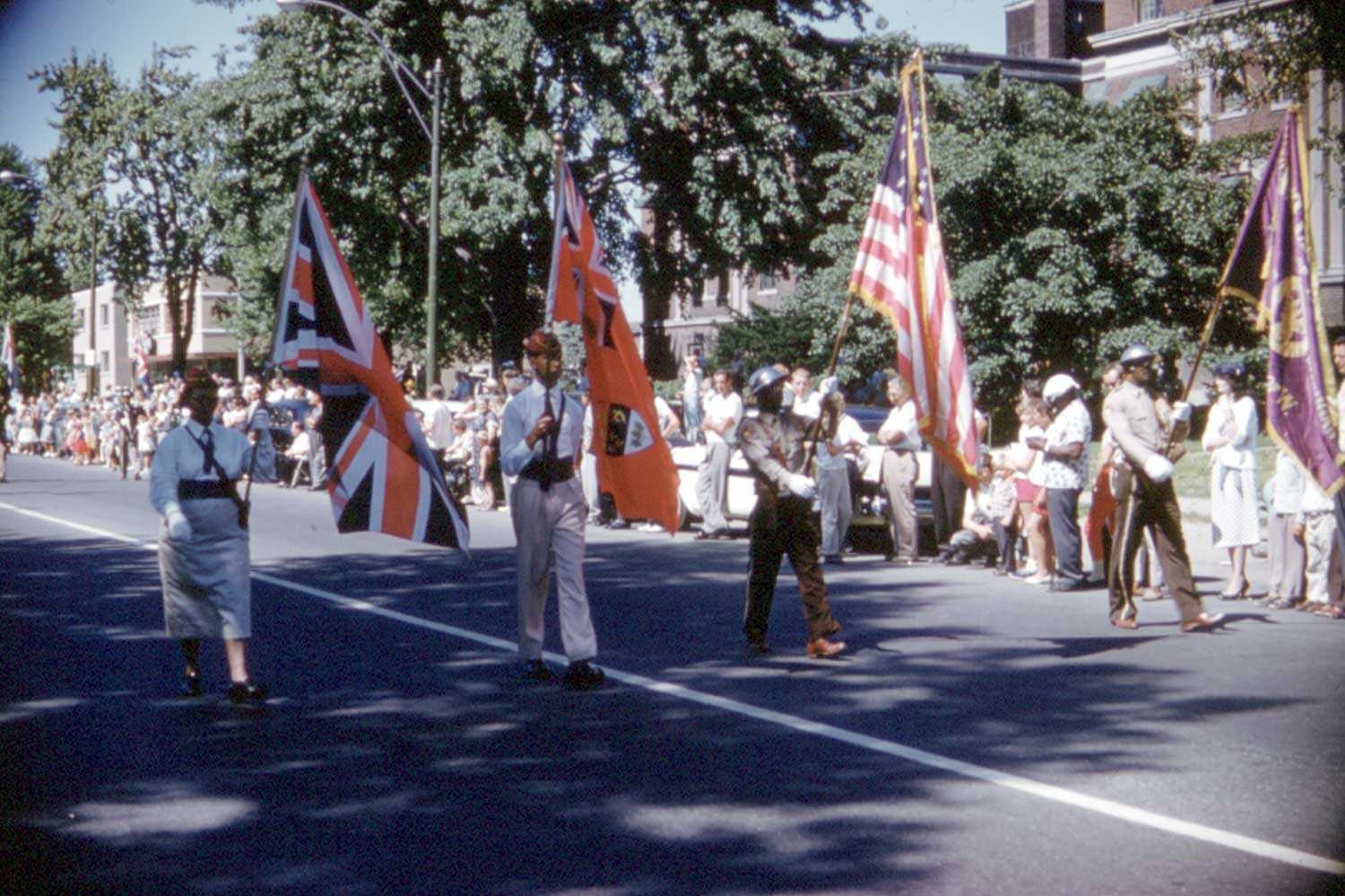 Emancipation parade in Windsor, August 1952 (Photo © Archives of Ontario)