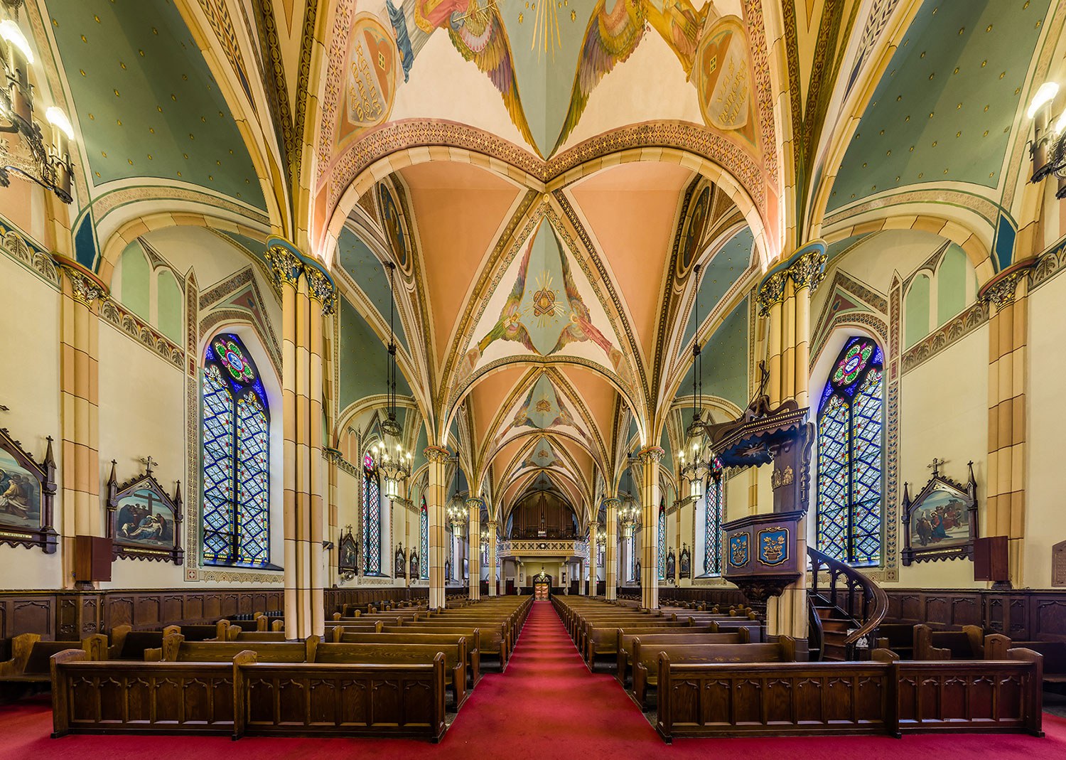 Interior of Assumption Church (Photo courtesy of Kevin Mannara)